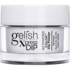 Gelish Xpress Powder Dip Arctic Freeze front view jar packaging
