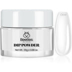 Beetles gel polish transparent dip powder jar front view