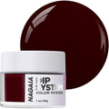 Nagaia Cabernet Chic dip powder jar front view cosmetic product