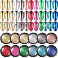 Born Pretty mirror chrome nail powder set front view