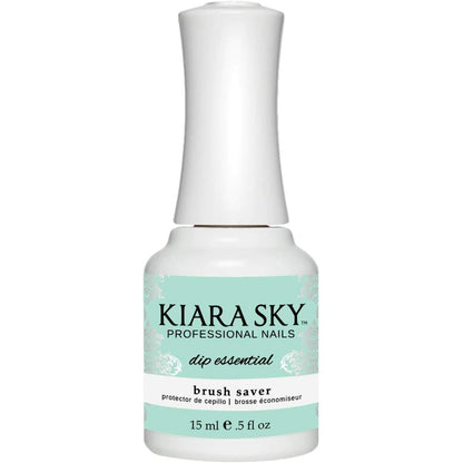 Kiara Sky Professional Nails Step Number 6 Brush Saver 0.5 Fluid Ounce bottle front view
