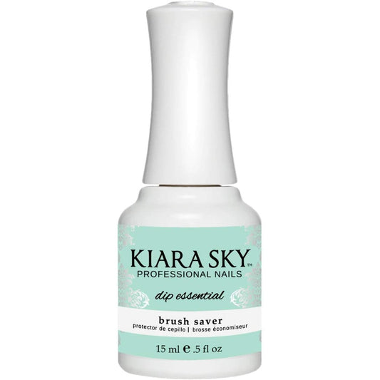 Kiara Sky Professional Nails Step Number 6 Brush Saver 0.5 Fluid Ounce bottle front view