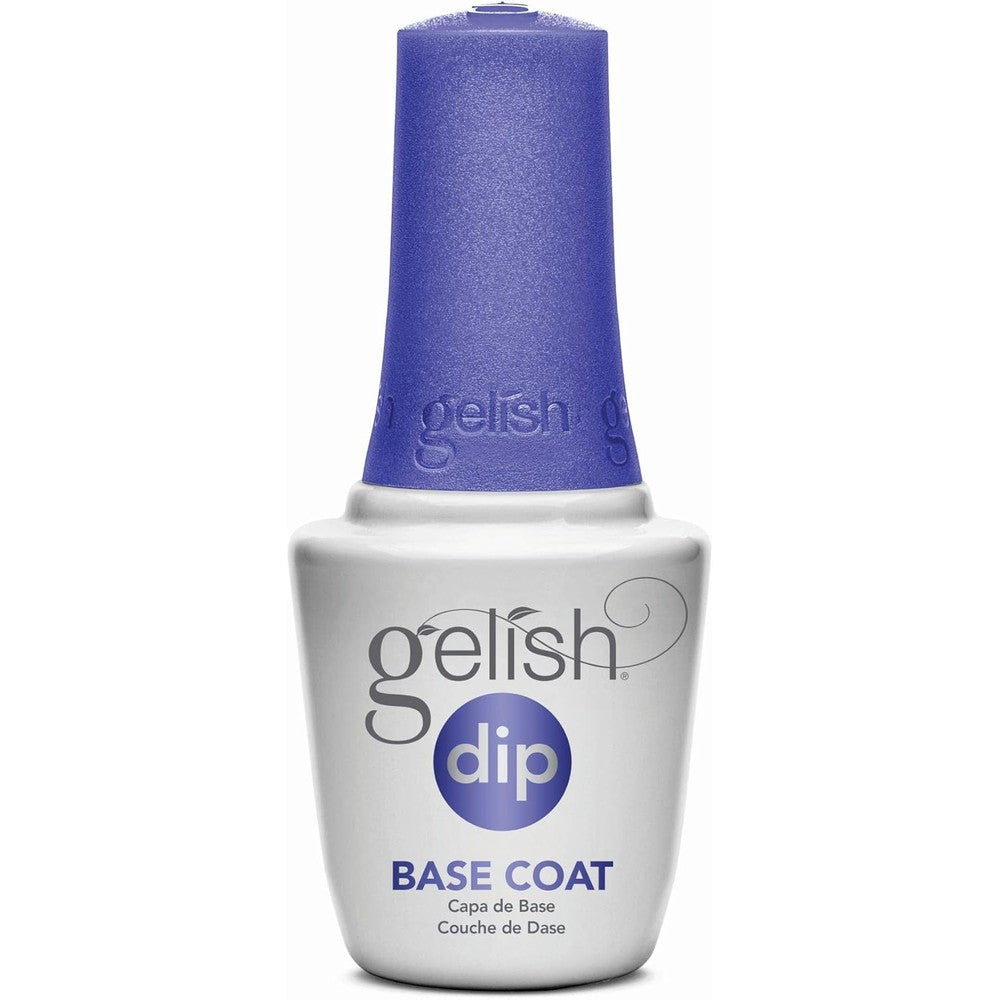 Gelish Dip Base Coat Step Two front view bottle on white background