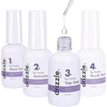 Drizzle Beauty dip powder liquid starter set front view packaging