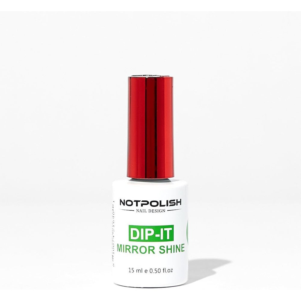 Notpolish Dipping System Step 4 Mirror Shine Top Coat bottle front view