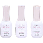 Virgo And Gem dipping powder liquid set front view bottles