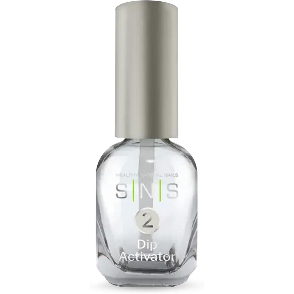 SNS Healthy Natural Nails Dip Activator bottle front view on a white background
