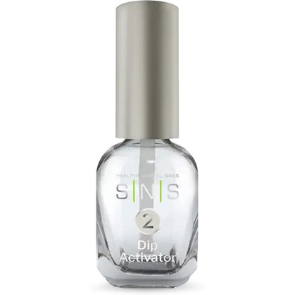 SNS Healthy Natural Nails Dip Activator bottle front view on a white background