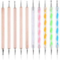 Petutu 10 piece dotting tool set front view