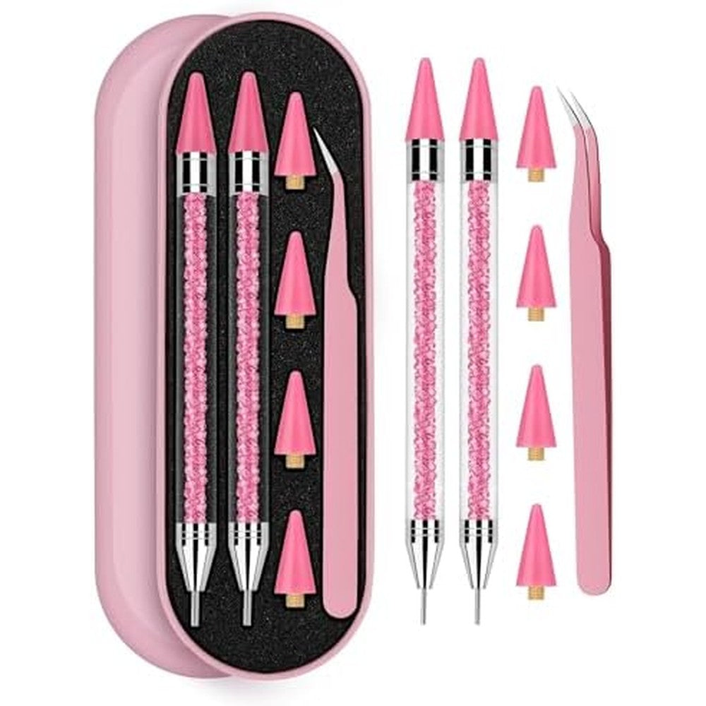 Difenni rhinestone picker tool and wax pencil set front view