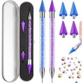 Tatuo dual ended rhinestone picker tool set front view
