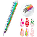 Honey Joy 6 in 1 nail dotting pen front view