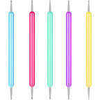 Styquenzer 5 piece nail stylus dotting tool set front view