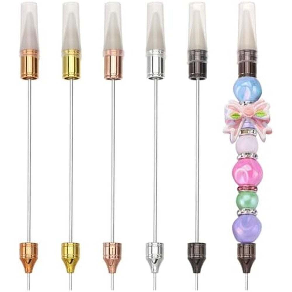Beinkmake 6 piece beadable rhinestone picker dotting pen set front view