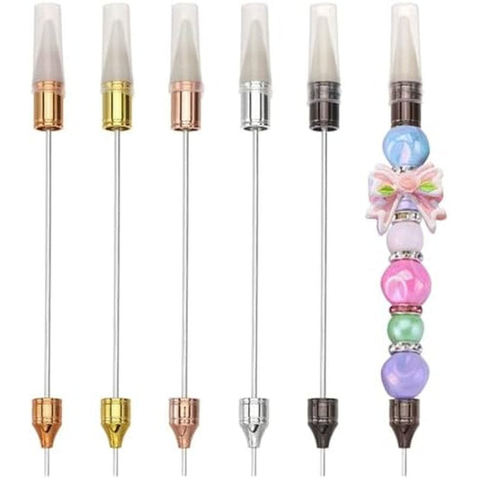 Beinkmake 6 piece beadable rhinestone picker dotting pen set front view