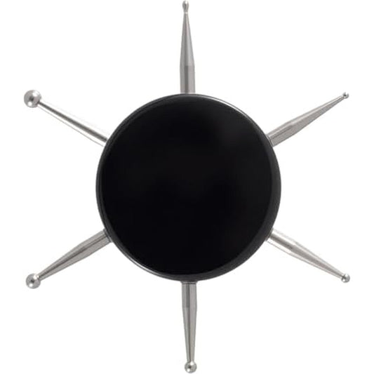 Tarini 6-in-1 metal nail dotting tool front view