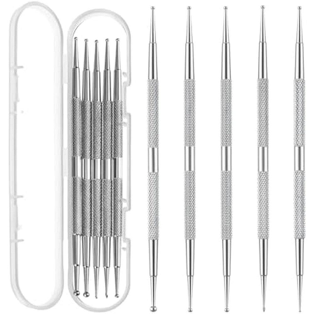 ElevateTech 10 piece nail dotting tools kit front view