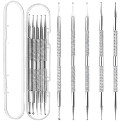 ElevateTech 10 piece nail dotting tools kit front view