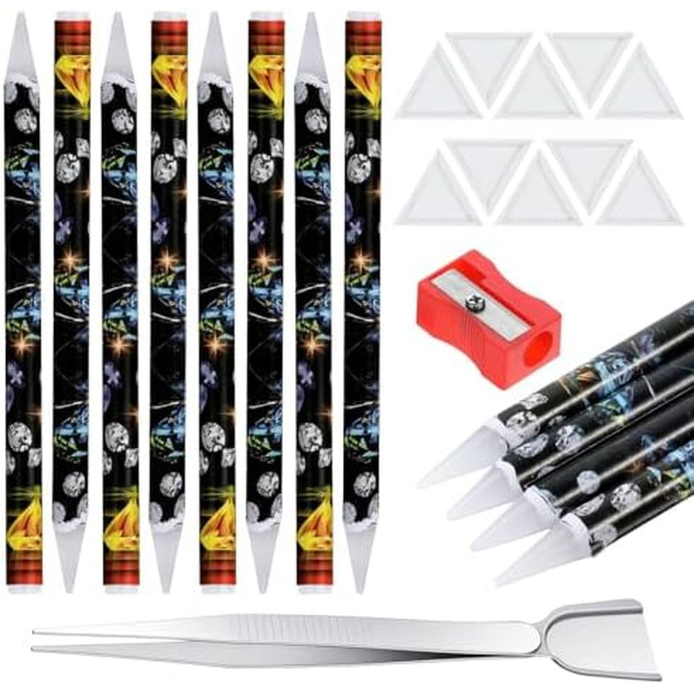 Kspn Emporium 20 piece rhinestone picker tool kit front view