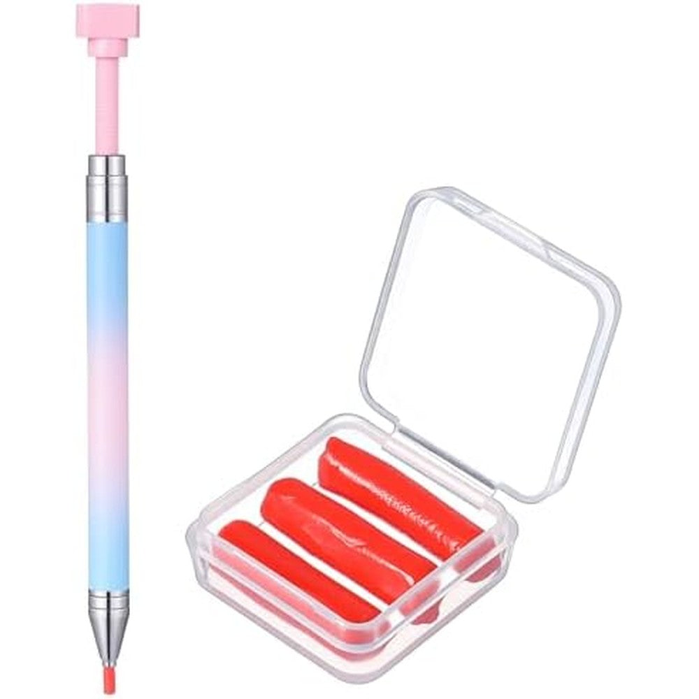 Mabor diamond dot pen and rhinestone picker front view