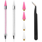 Paidiem 7 Pcs Rhinestone Picker Applicator Kit front view