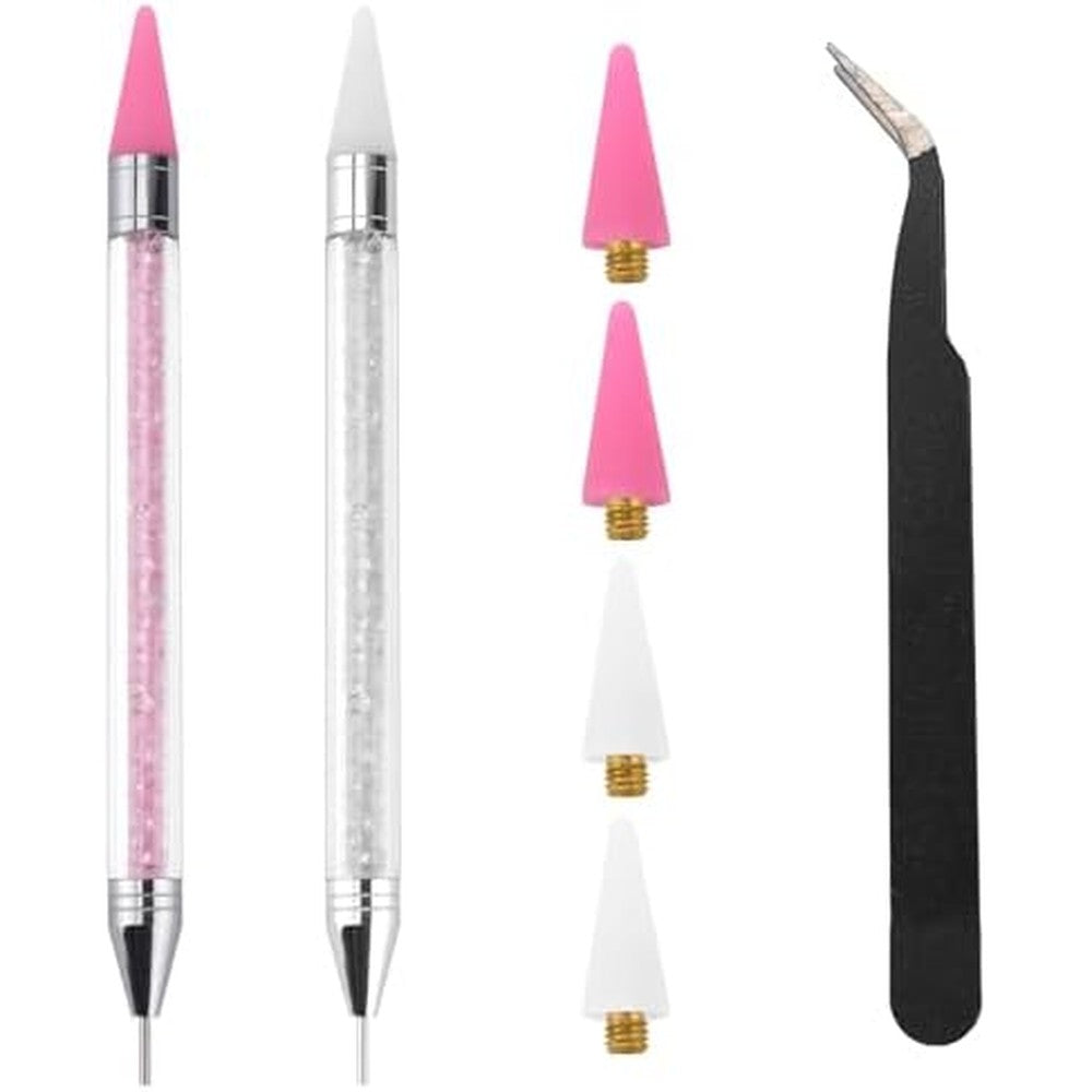 Paidiem 7 Pcs Rhinestone Picker Applicator Kit front view