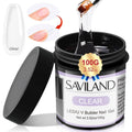 Saviland LED and UV builder nail gel front view jar packaging