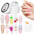 Mizhse solid builder gel front view jar packaging