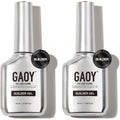 Gaoy clear builder gel front view of two bottles