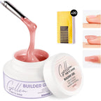 Gellen builder gel nude pink front view packaging