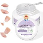 Saviland solid nail glue gel jar front view container