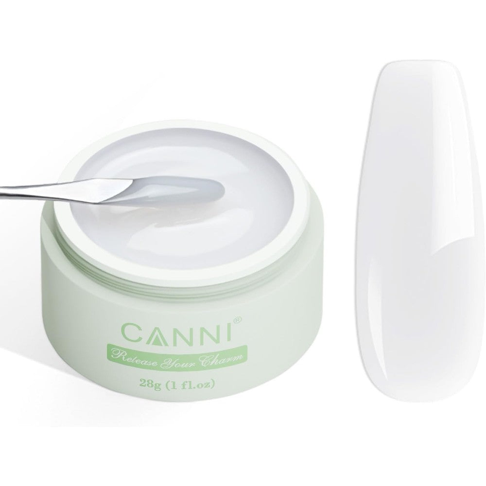 Canni Builder Gel Milky White 1 Fluid Ounce front view