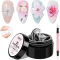 Supwee 3D nail sculpting gel container front view with clear packaging