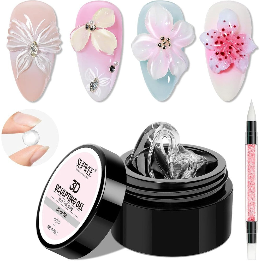 Supwee 3D Nail Sculpting Gel front view packaging