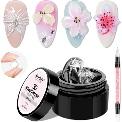 Supwee 3D Nail Sculpting Gel front view packaging