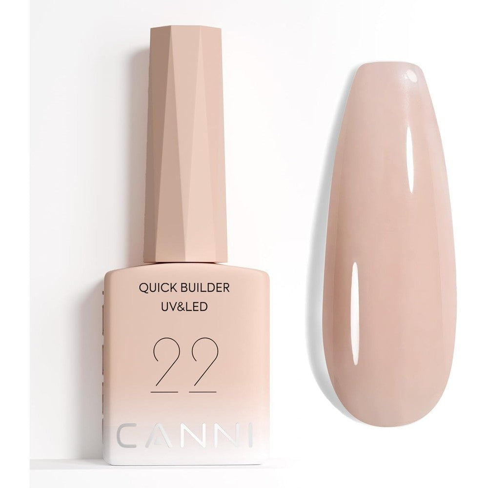 Canni Quick Nail Builder Gel bottle front view