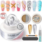 Born Pretty solid hard builder gel jar front view