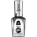 Sally Hansen miracle gel shiny top coat front view transparent bottle