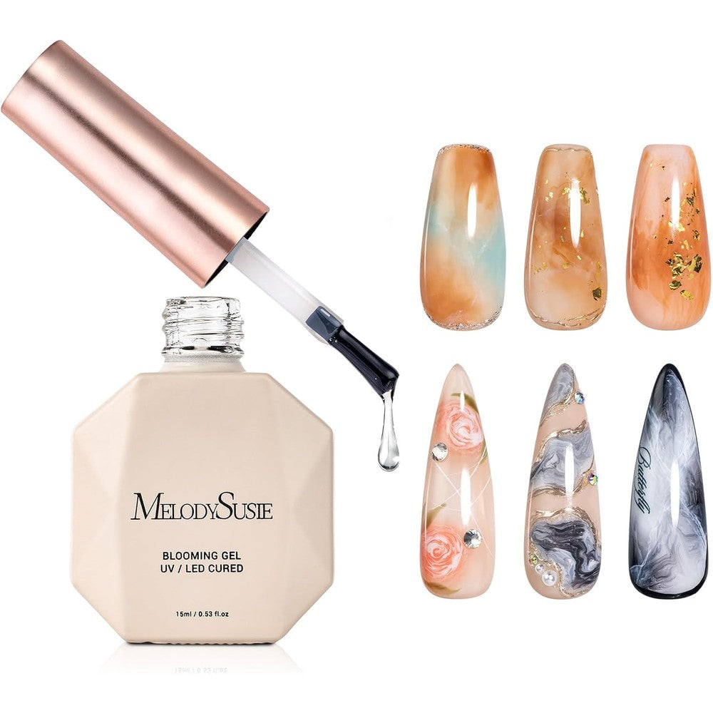 MelodySusie Clear Blooming Gel 15ml bottle front view
