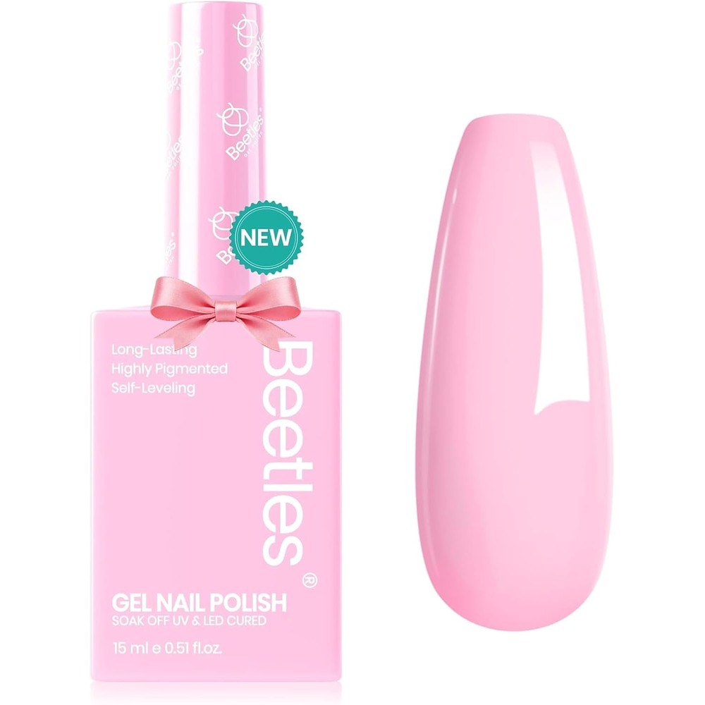 Beetles Gel Polish Rosy Glow front view bottle