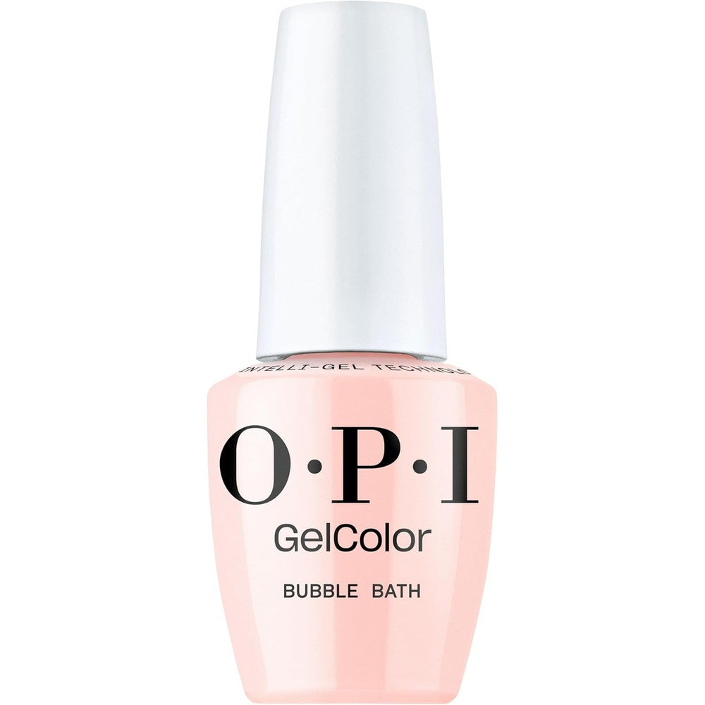 OPI GelColor Bubble Bath front view bottle 0.5 Fluid Ounce