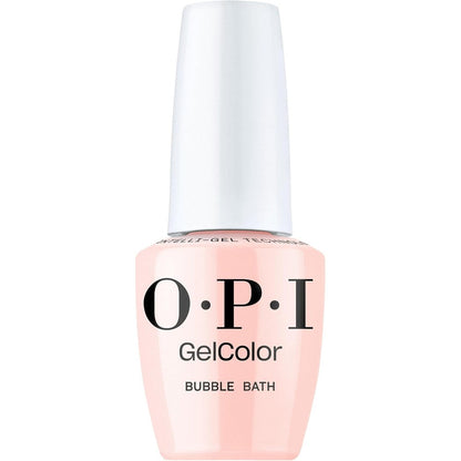 OPI GelColor Bubble Bath front view bottle 0.5 Fluid Ounce