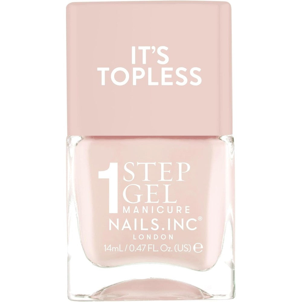 Nails Inc It Is Topless 4 in 1 Gel Like Nail Polish Renee front view