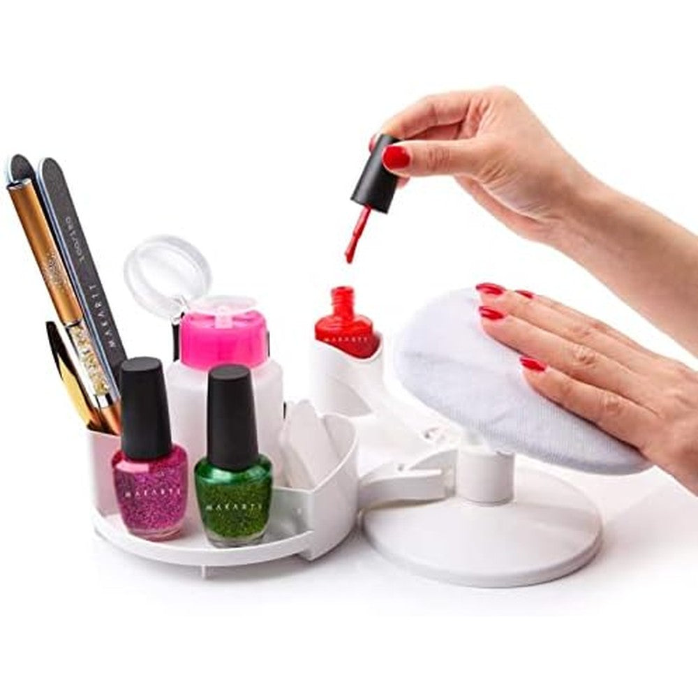 Makartt Nail Stand Hand Rest front view for salon manicure
