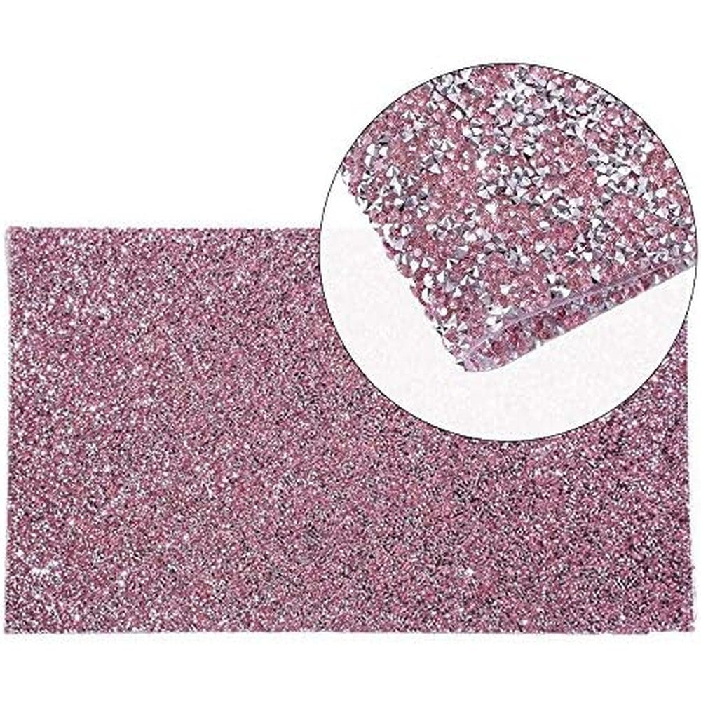 Ebanku shiny nail art table mat front view on desk
