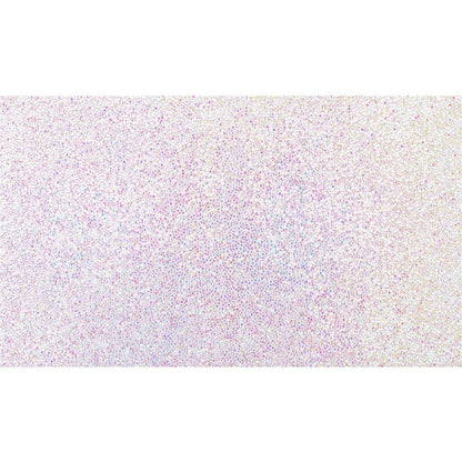 Ebanku shiny nail art table mat front view on a desk