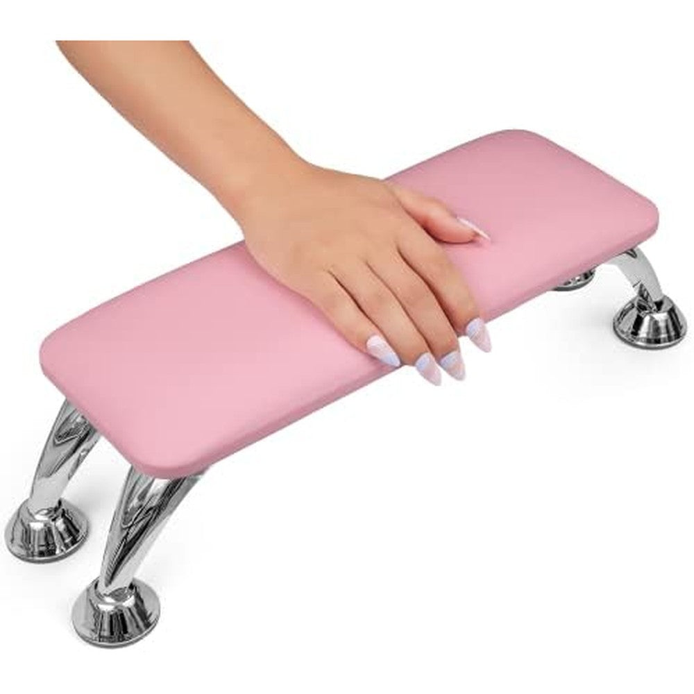 Merterfly nail arm rest pink front view