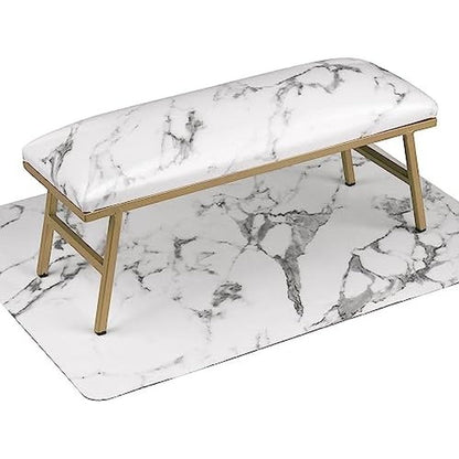 Imene nail arm rest and table mat set front view