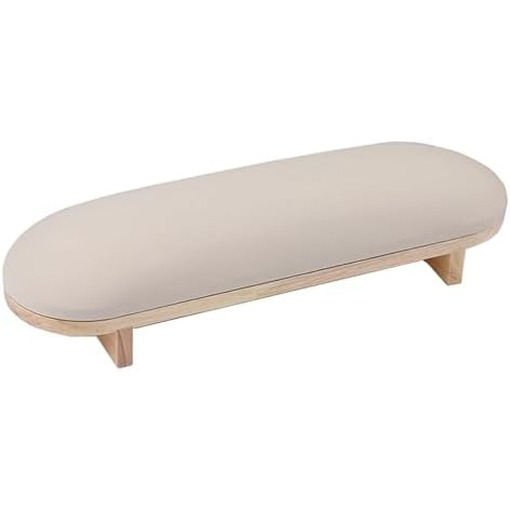 Atorse Tang Song Manicure Hand Rest Pillow front view on nail table