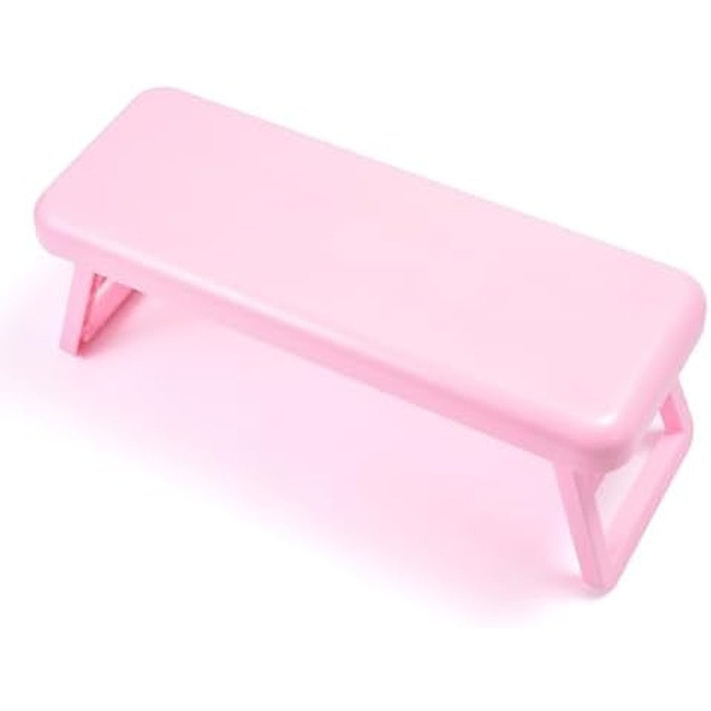 Kads pink foldable nail arm rest front view